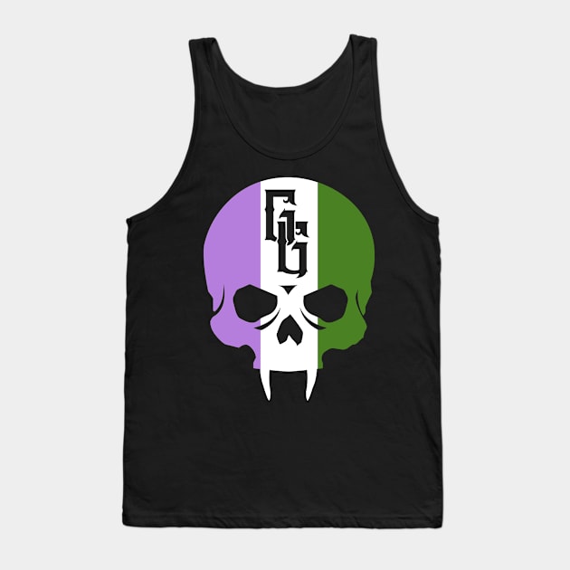 Genderqueer Pride Gehenna Tank Top by highcouncil@gehennagaming.com